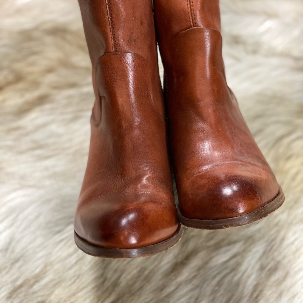 Dolce Vita Leather Ankle Boots, Size 10 - Picture 5 of 14